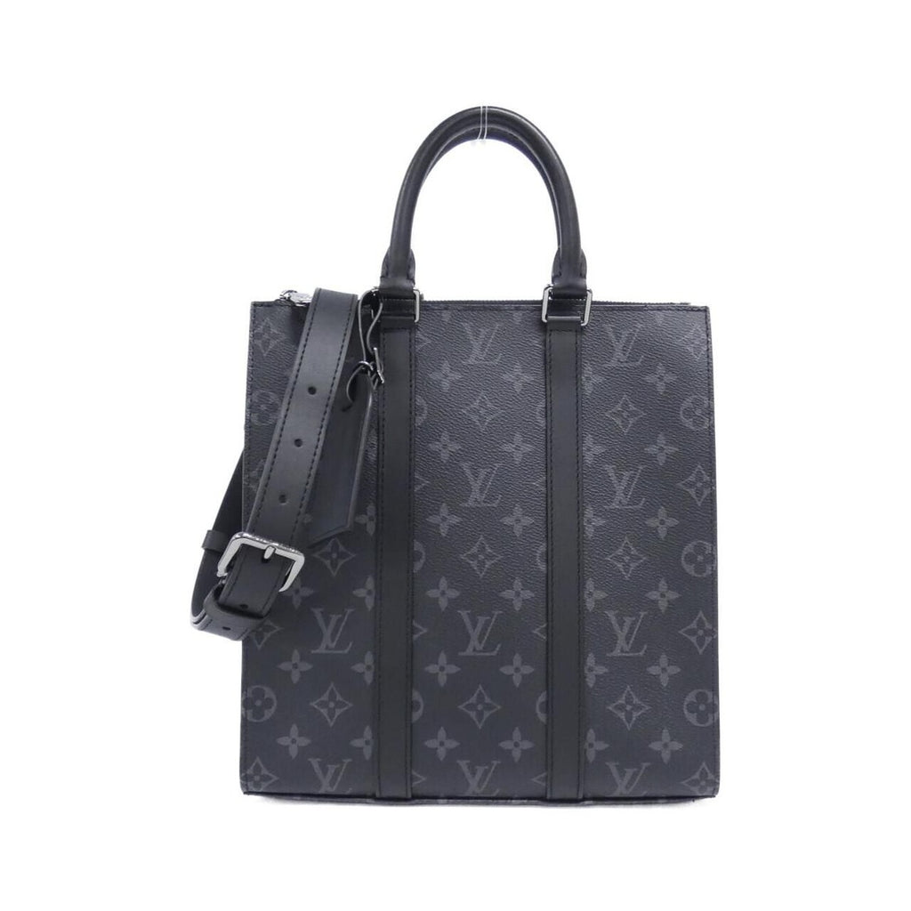 Louis Vuitton Monogram Eclipse Sac Plat Cross Bag