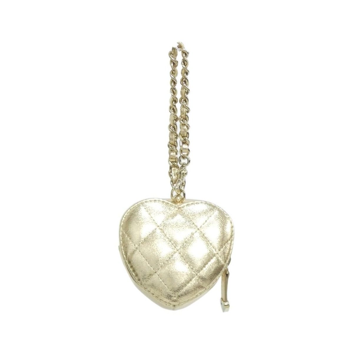Chanel Bag Charm Handbag Gold — view 2