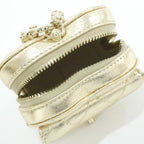 Chanel Bag Charm Handbag Gold — view 4