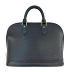 Louis Vuitton Bag Handbag Epi Alma Leather Noir Black