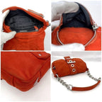 Prada Bag Orange Suede — view 3