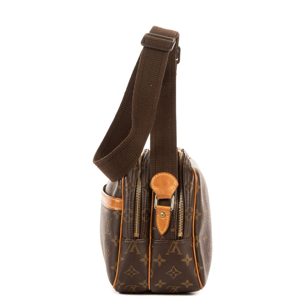 Louis Vuitton Reporter Brown Monogram Canvas — view 3