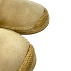 Louis Vuitton Cl1116 Jute Bidar Line Espadrille Slip-on Beige Suede Hemp — view 6