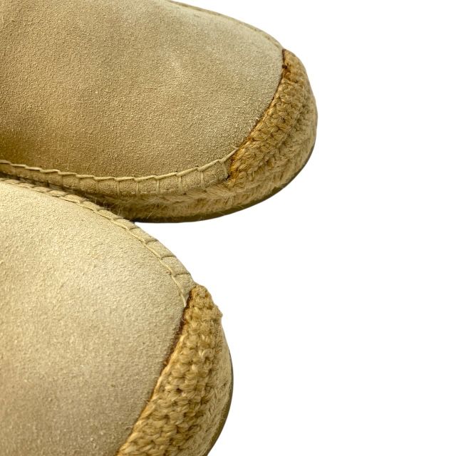 Louis Vuitton Cl1116 Jute Bidar Line Espadrille Slip-on Beige Suede Hemp — view 6