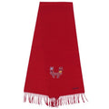 Hermes Scarf Shawl Fringe Cashmere Les