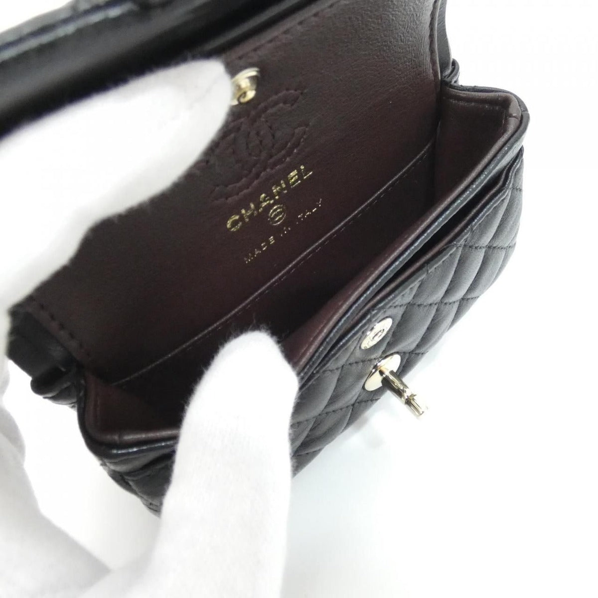 Chanel Bag Charm Black — view 8