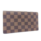 Louis Vuitton Wallet Portefeuille Columbus Ebene Damier