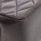 Chanel Tote Bag Quilted Black Lambskin Paris Limited — view 4
