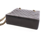 Chanel Tote Bag Quilted Black Lambskin Paris Limited — view 6