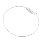 Hermes Ronde Chaine D'ancre Bangle White Gold 18k Diamond Bracelet — view 4