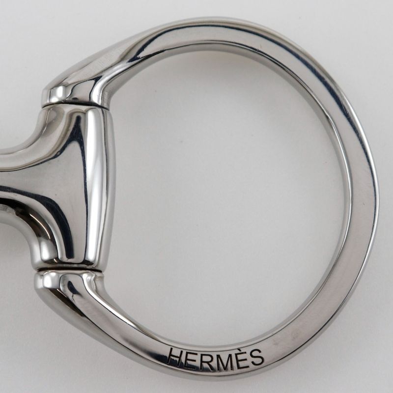 Hermes Eggbutt Harness Metal Muzzle Silver Miscellaneous — view 4