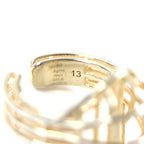 Bottega Veneta 3 D Wire Ring AG 925 Gold 13 — view 8