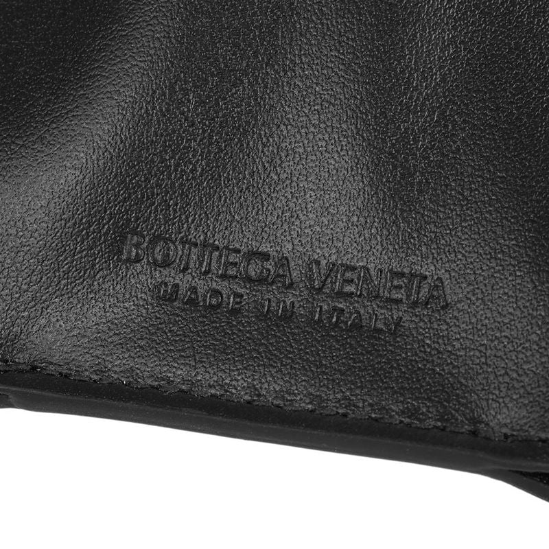 Bottega Veneta Trifold Wallet Tiny Black — view 9