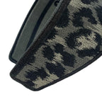 Christian Dior Oblique Headband Hair Accessory Leopard Gray Black Canvas — view 9