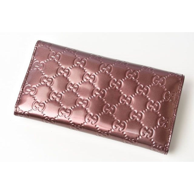 Gucci Wallet Long GG Pattern Heart-shaped Interlocking G Metallic — view 3