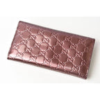 Gucci Wallet Long GG Pattern Heart-shaped Interlocking G Metallic — view 3