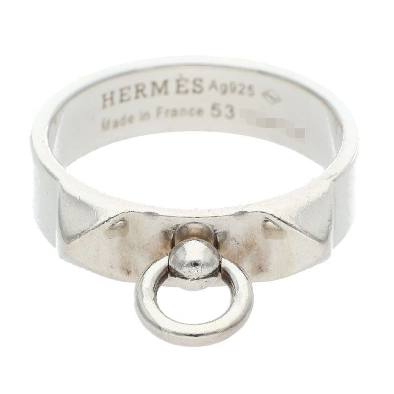Hermes Collier De Chien PM Silver Ring 53 13 — view 2