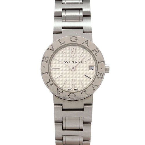 Bvlgari Watch Date Silver Quartz