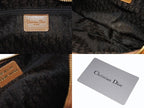Dior Galliano Era Street Chic Hobo Shoulder Bag Lambskin Brown — view 8