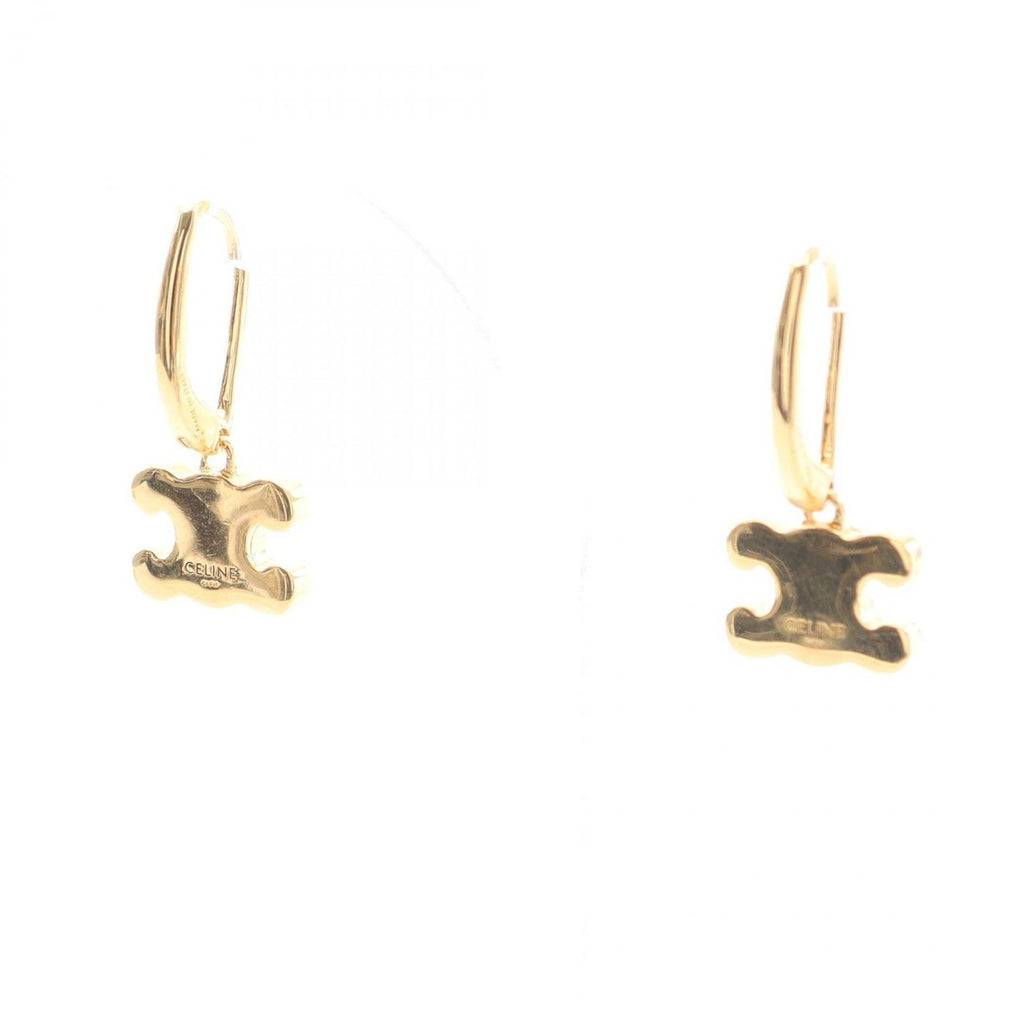 Celine Earrings Triomphe Gold — view 2