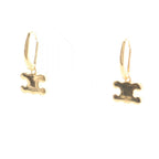 Celine Earrings Triomphe Gold — view 2