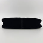 Prada Shoulder Bag Black Velvet Vintage — view 8
