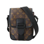 Louis Vuitton Monogram Macassar Arch Messenger Shoulder Bag Brown