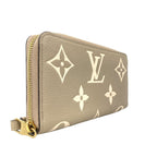 Louis Vuitton Wallet Monogram Empreinte Zippy Tourtelle Cream Bicolor — view 2