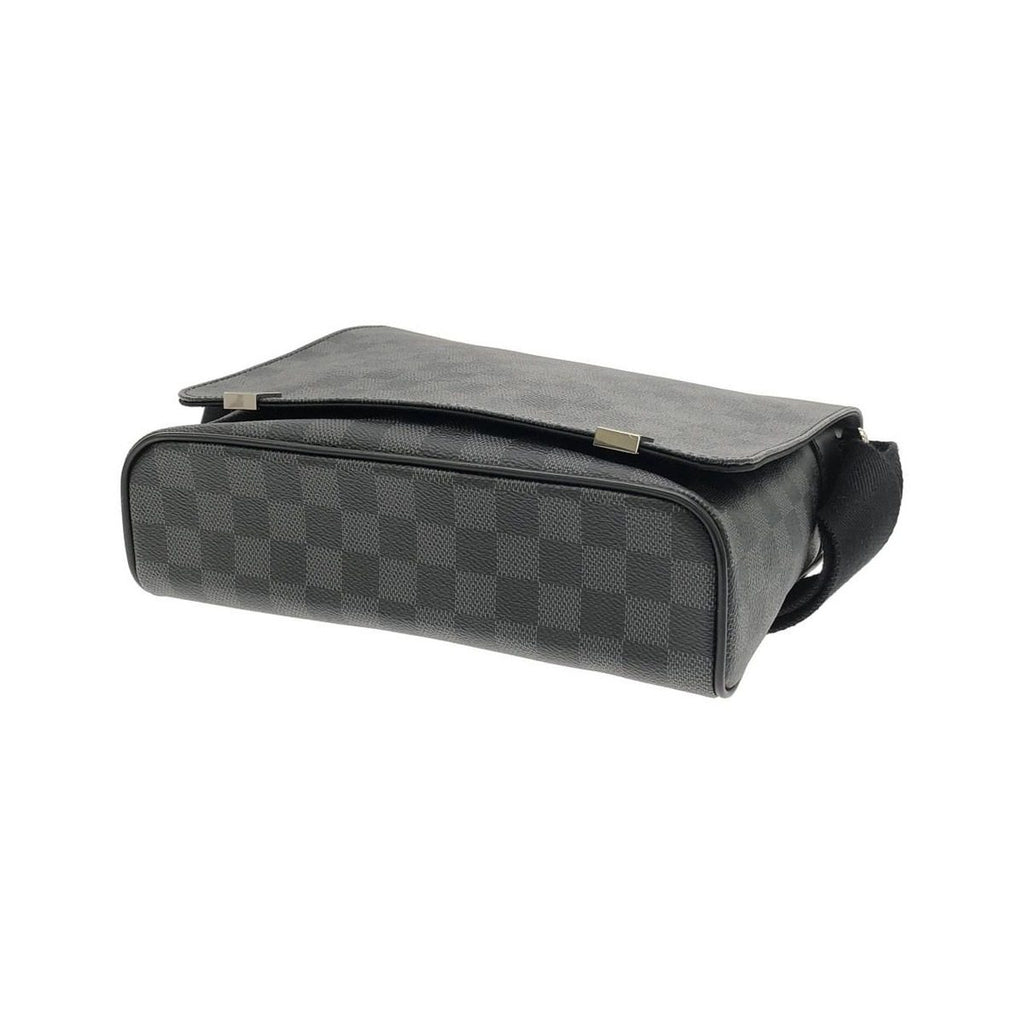 Louis Vuitton Damier Graphite District PM Shoulder Bag — view 3