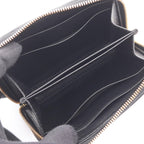 Bottega Veneta Coin Case Intrecciato Black Leather — view 3