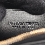 Bottega Veneta Coin Case Intrecciato Black Leather — view 4