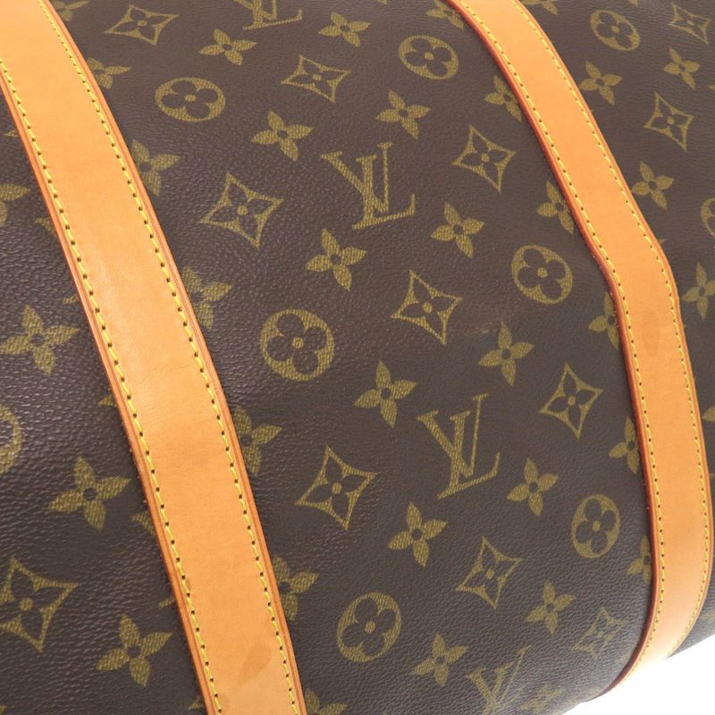Louis Vuitton Keepall Bandouliere 60 Monogram Boston Bag 0625 — view 7