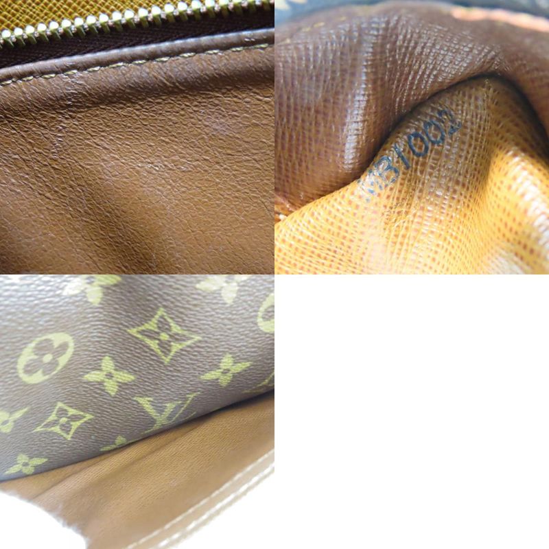 Louis Vuitton Shoulder Bag Trocadero 30 Monogram Nubuck Brown Crossbody — view 9