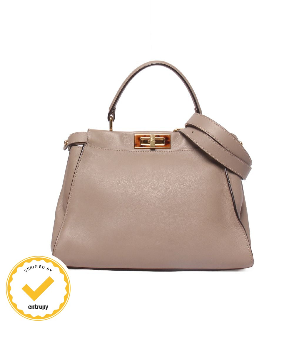 Fendi 2-Way Shoulder Bag Crossbody Peekaboo