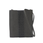 Hermes Her Line Pochette Shoulder Bag Canvas Gray Herline