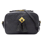 Louis Vuitton Shoulder Bag Monogram Empreinte Saintonge Noir