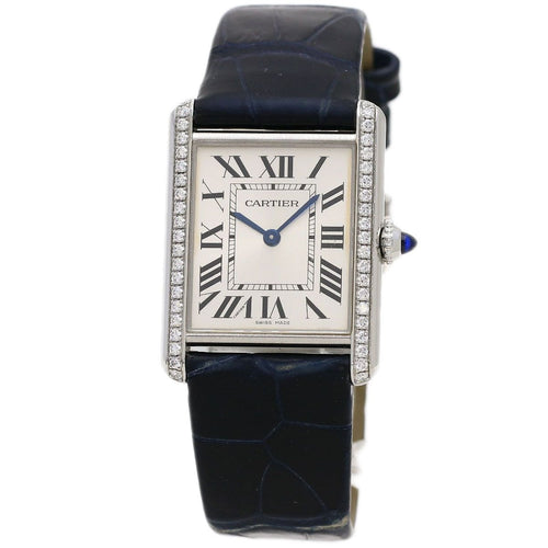 Cartier Tank Mast LM Watch SS Leather
