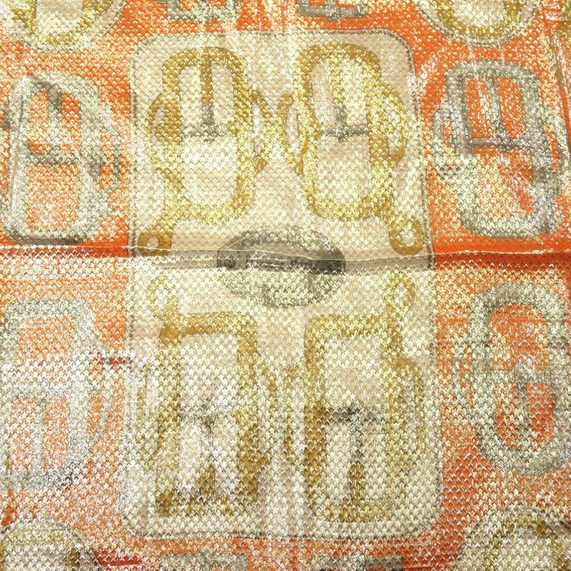 Hermes Carre 70 Bovclerie Dattelage Atelier Buckle Silk — view 3