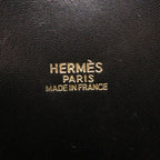 Hermes Bolide 35 Box Calf Black Gold Hardware Handbag 1657 — view 9
