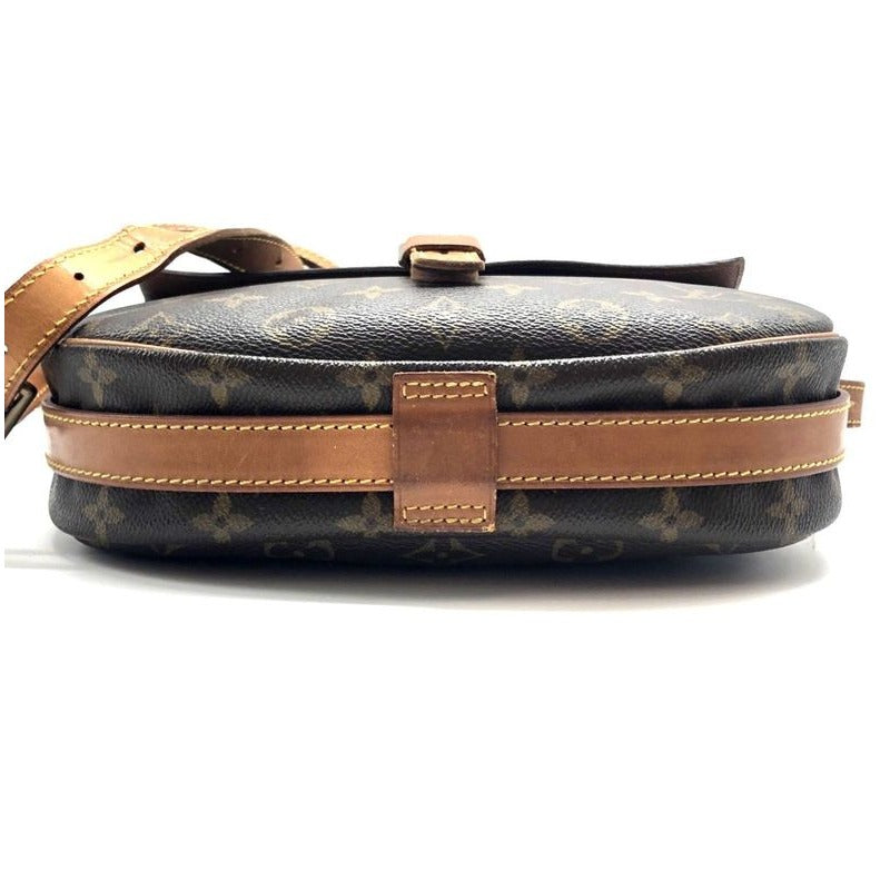 Louis Vuitton Monogram Jeune Fille GM Shoulder Bag — view 8