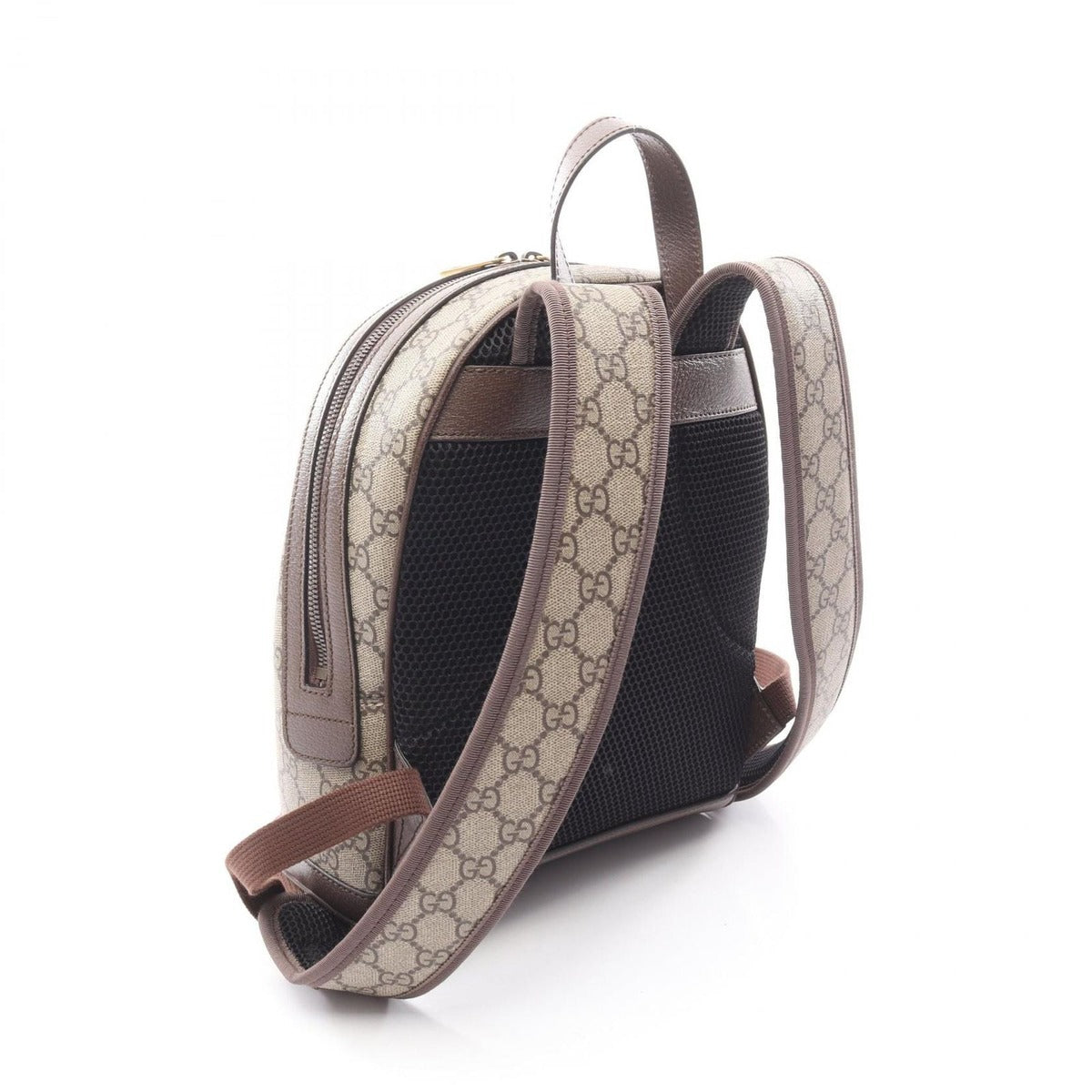 Gucci Rucksack Backpack Ophidia GG Supreme U8 Bt8994 Beige Leather — view 4
