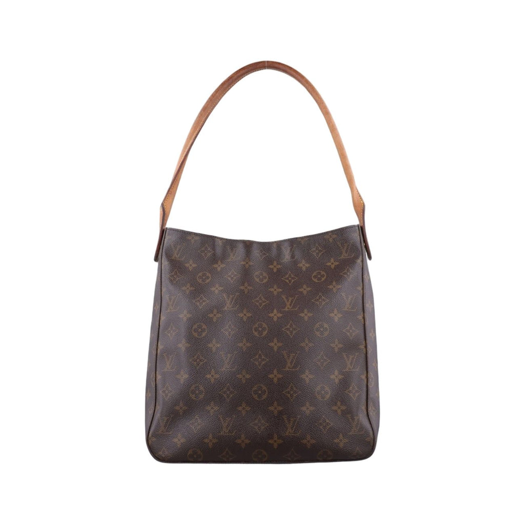 Louis Vuitton Looping GM Monogram Brown Canvas Shoulder