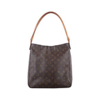 Louis Vuitton Looping GM Monogram Brown Canvas Shoulder