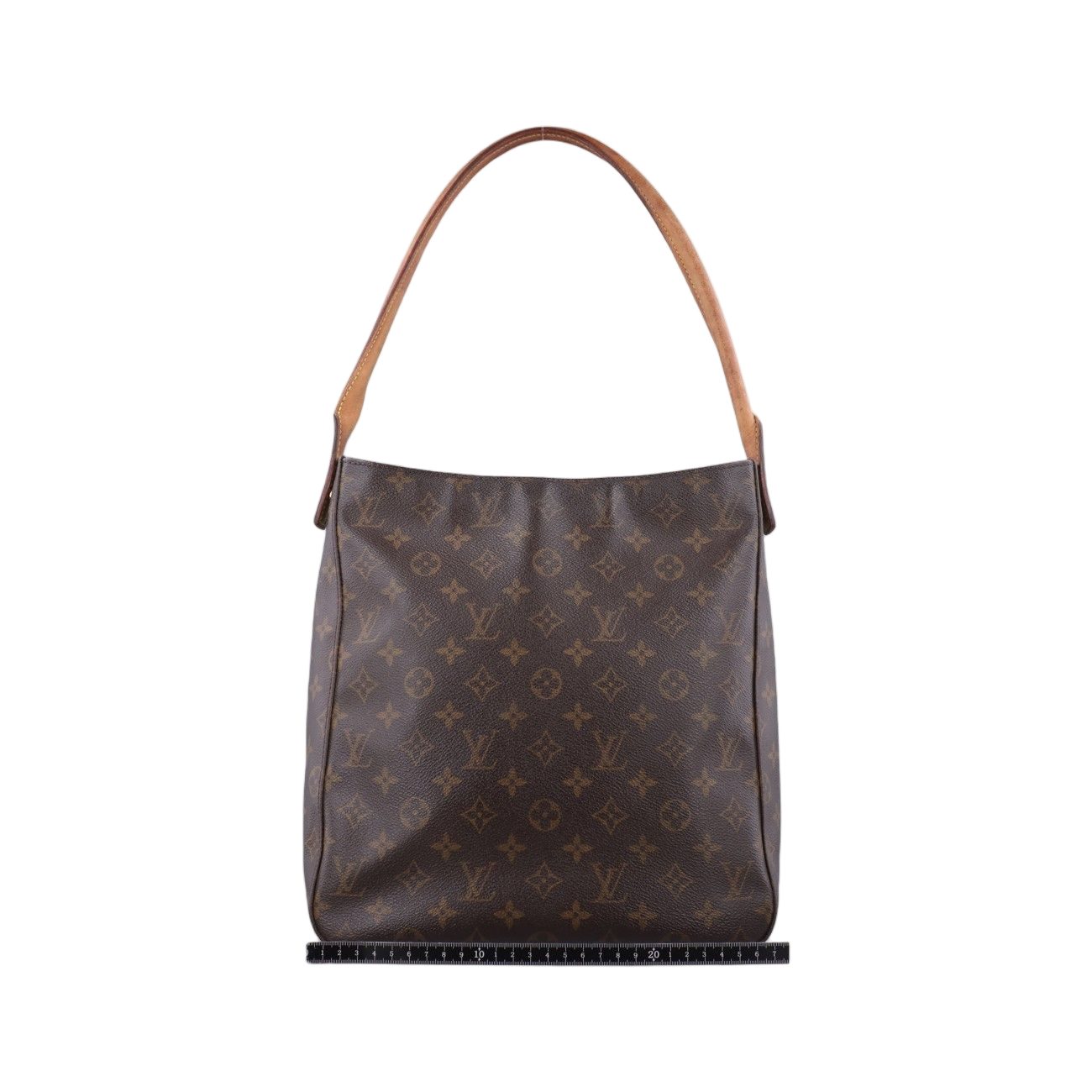 Louis Vuitton Looping GM Monogram Brown Canvas Shoulder — view 2