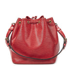 Louis Vuitton Noe Red Epi Handbag — view 5