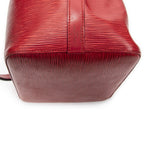 Louis Vuitton Noe Red Epi Handbag — view 8