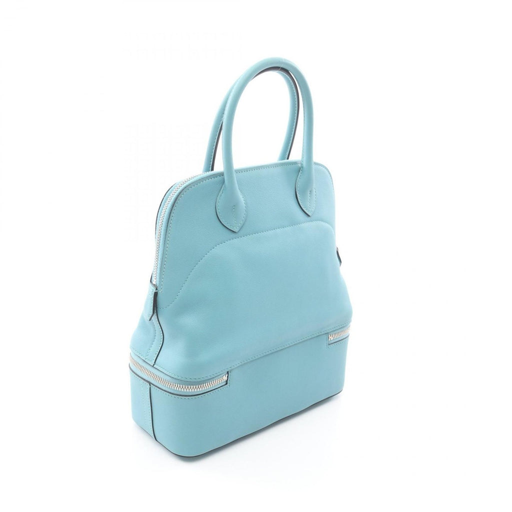 Hermes Handbag Bolide Cles Leather Blue Atoll Blue-at-le — view 2