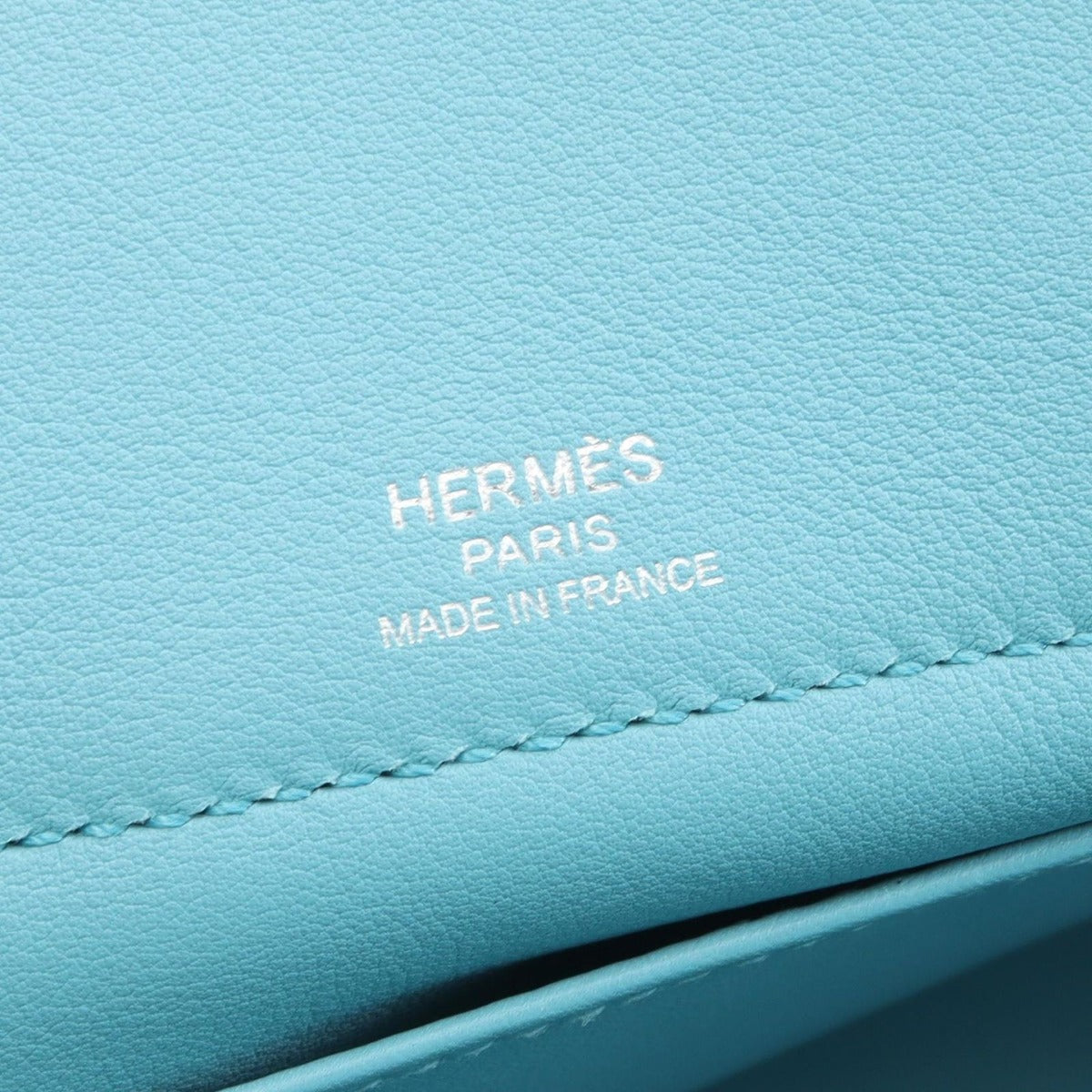 Hermes Handbag Bolide Cles Leather Blue Atoll Blue-at-le — view 5