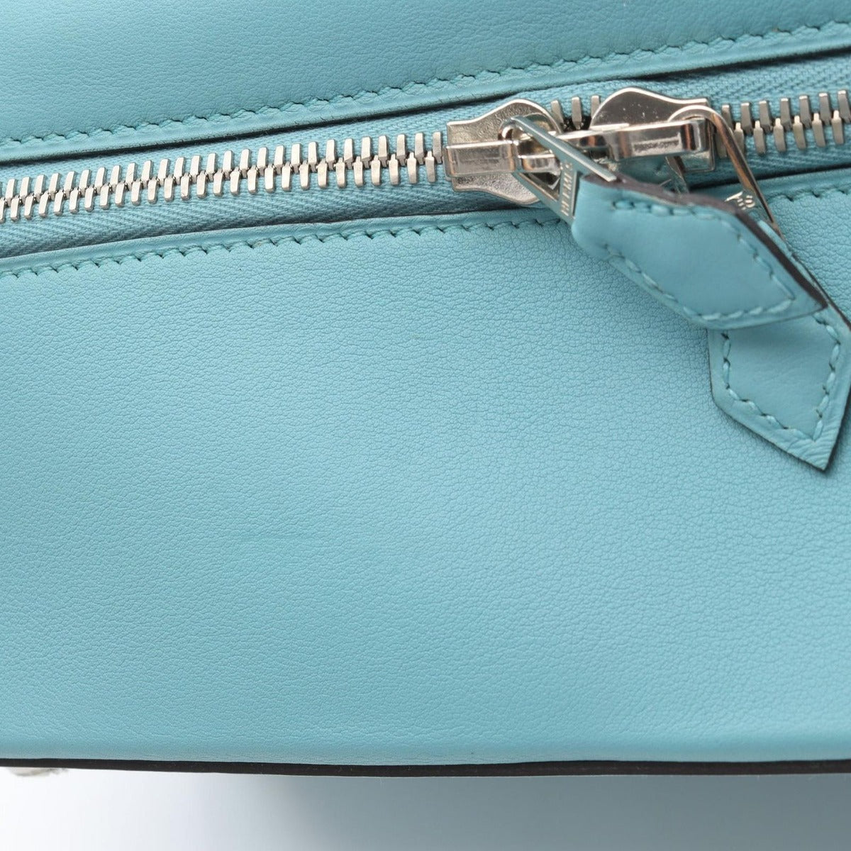Hermes Handbag Bolide Cles Leather Blue Atoll Blue-at-le — view 7