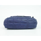Prada Nappa Leather Shoulder Bag Navy — view 3